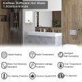 6.5kw high end low price  Electric tankless Instant Water Heater with Mini Shower Head